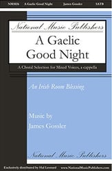 A Gaelic Good Night SATB choral sheet music cover